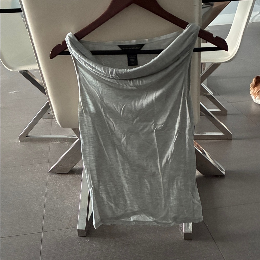Banana Republic Silver Sleeveless Top